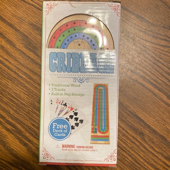 Cribbage game brand new never used or opened - Picture 1 of 2